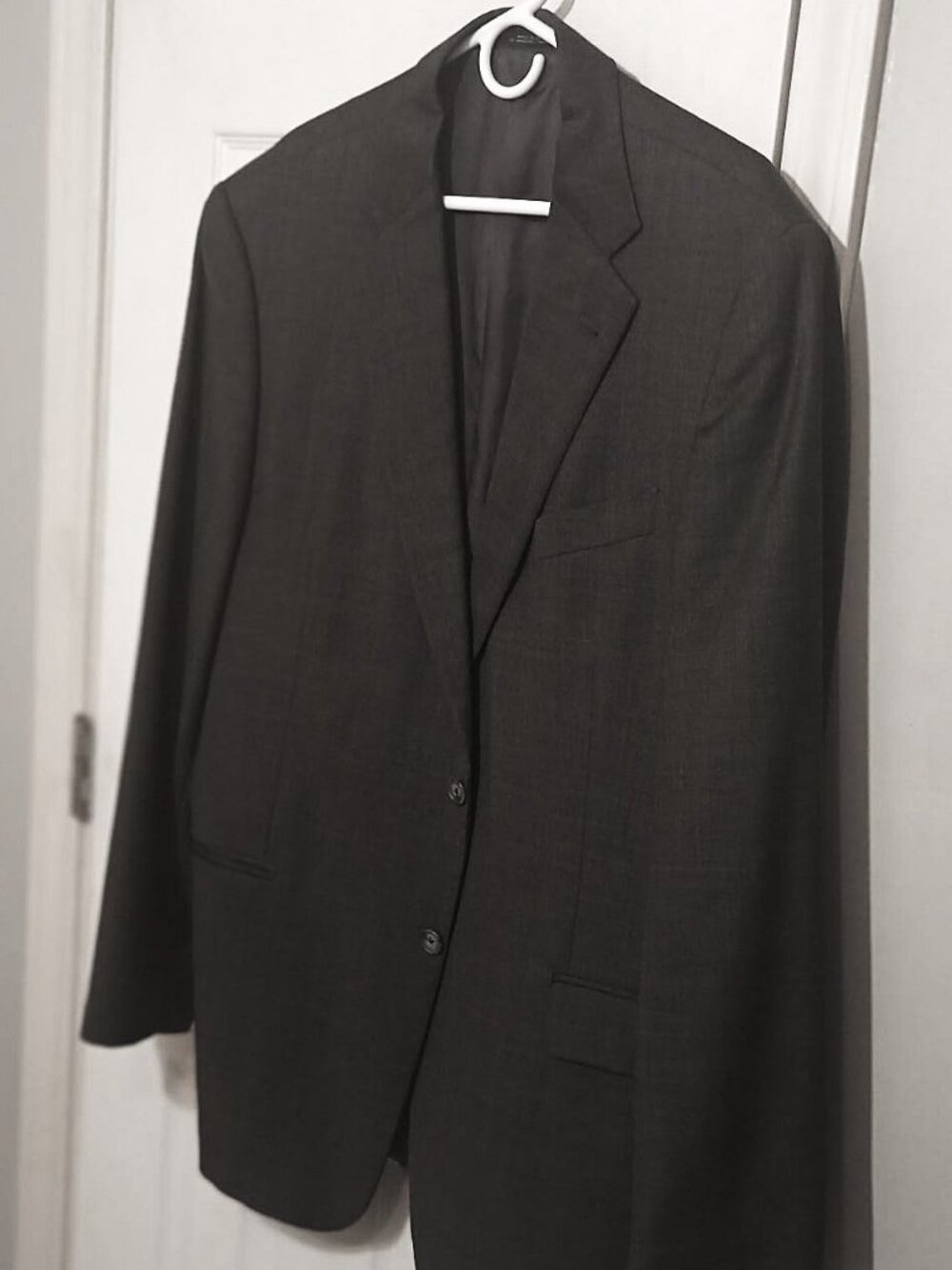Joseph Abboud Men Gray Suit Jacket Only  44L